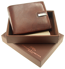 1193PL/BR-Executive Leather Wallet