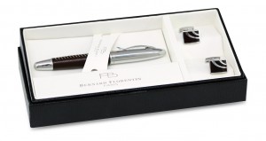 21518R/222BR/Set-Pen & Cufflinks Gift Set