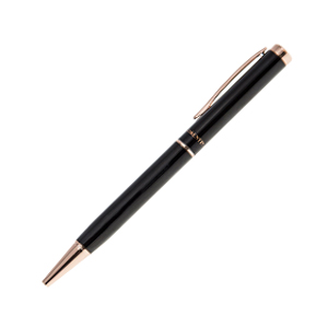 32420B-RB BF Ball Pen Black Lacquer With RG Finishing