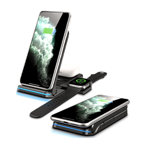 FWCS/101 3 In 1 Fast Wireless Charger
