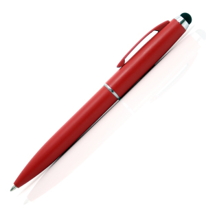 MP 5100 Red Twisted Stylus Metal Pens