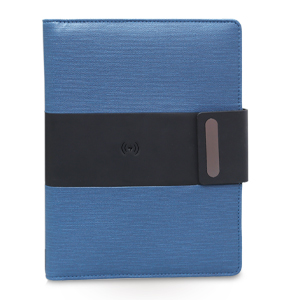 PF1507/BU  Executive Hi-tech Wireless Power bank Note Book BLUE