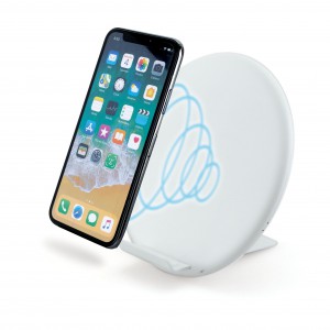 22C-WCS/101/W Fast Wireless Charger Stand White