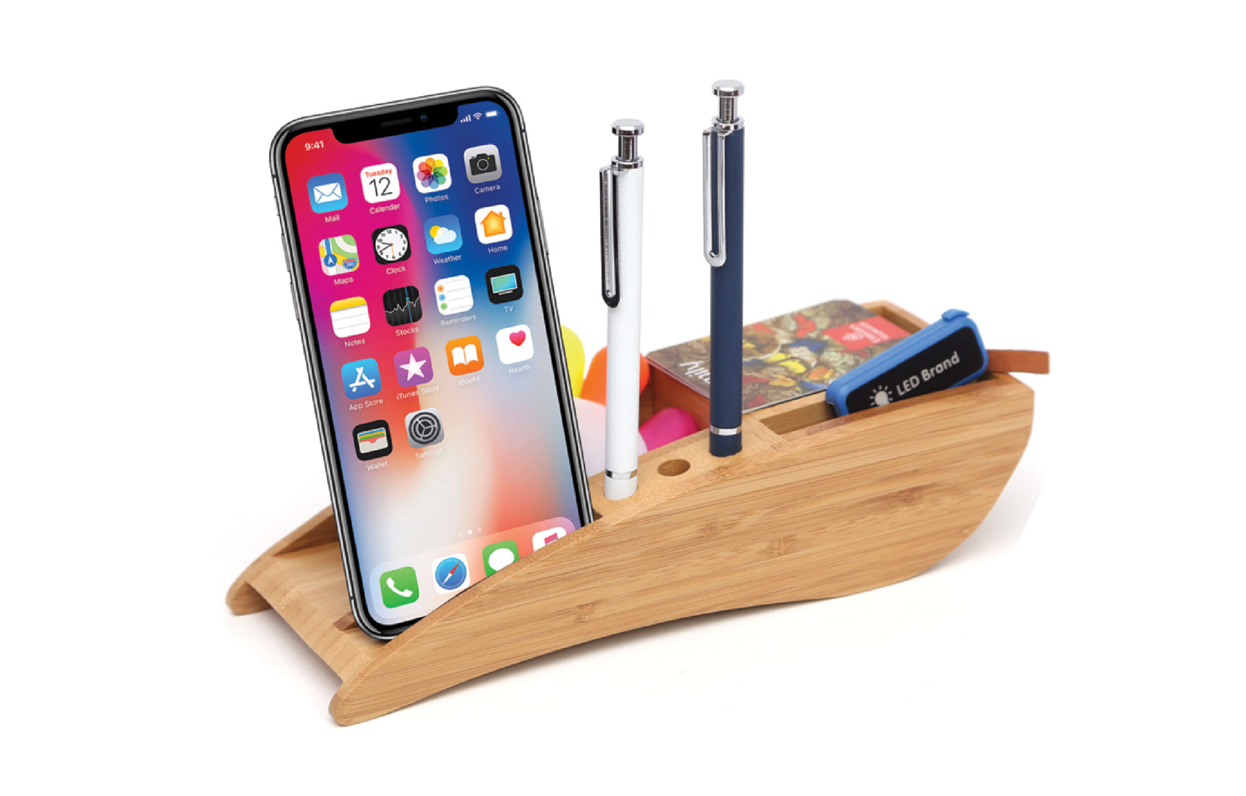 Bamboo Desk Organizer Bamboo Desk Organizer