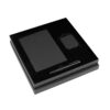 COGS304BK.jpg Executive Charge Note Set corporate tech gift set with notebook, pen and wireless charger.